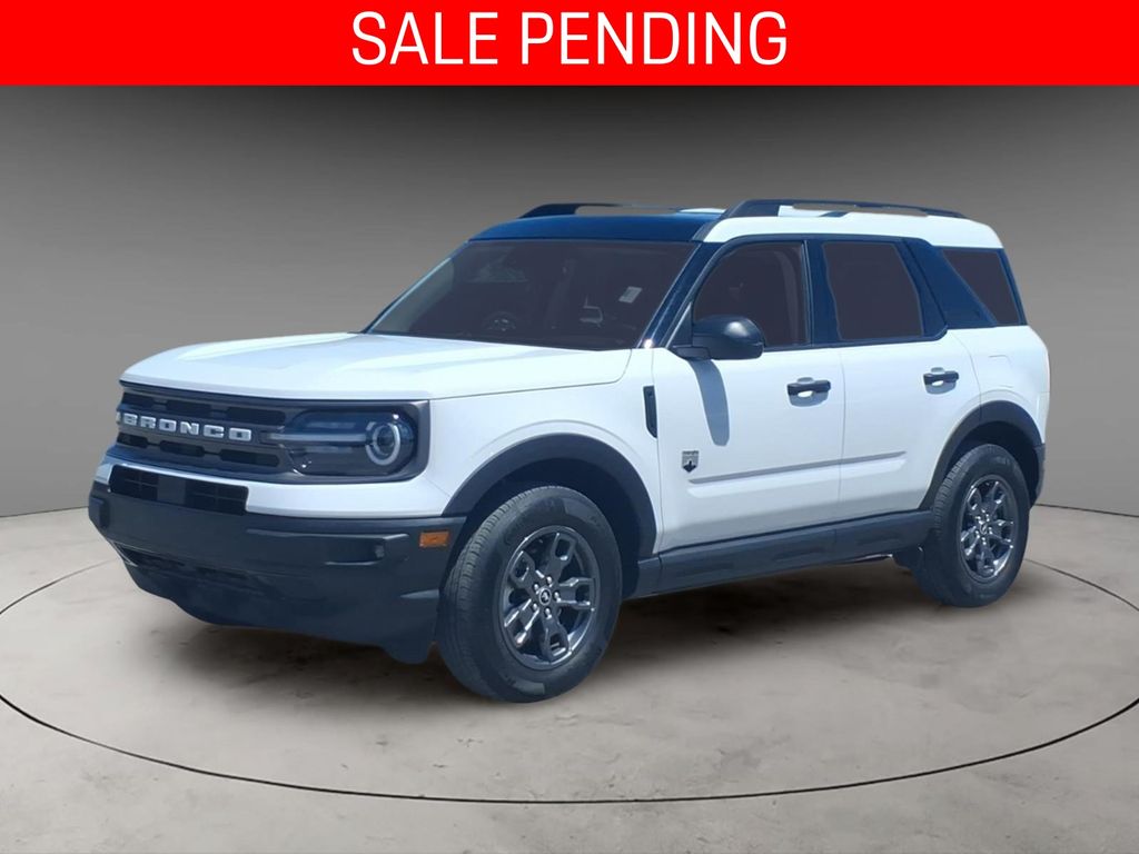 Oxford White 2024 Ford Bronco Sport SUV / Crossover All-Wheel Drive 8-Speed Automatic