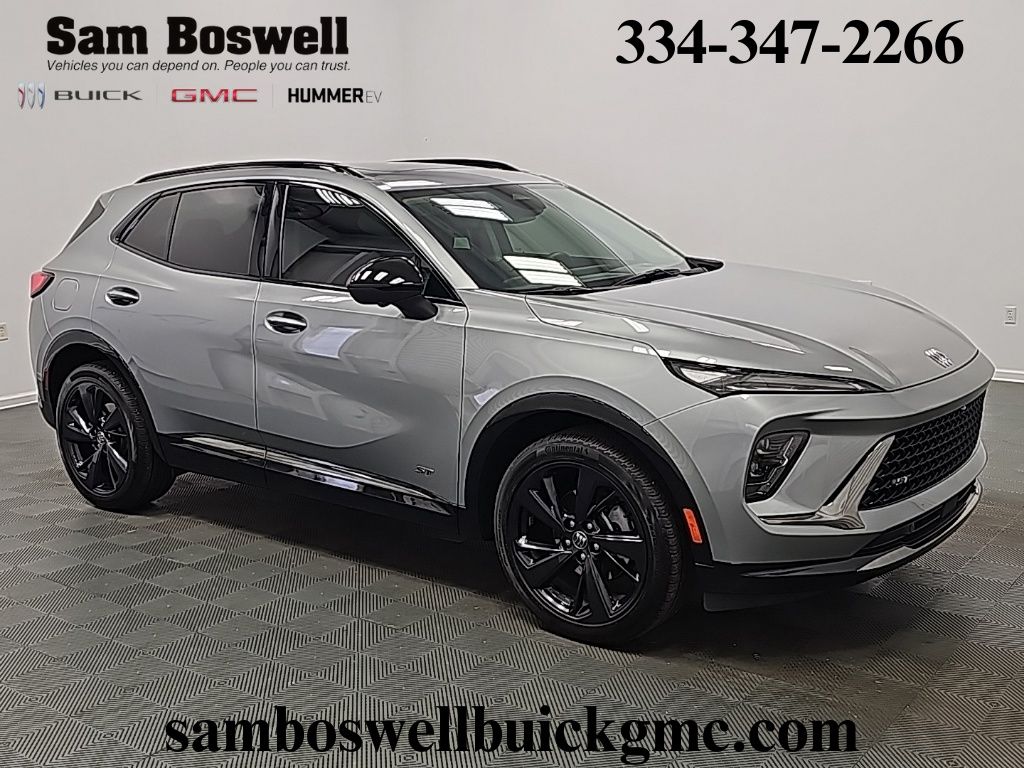 Moonstone Gray Metallic 2025 Buick Envision Sport Touring AWD SUV / Crossover All-Wheel Drive 9-Speed Automatic