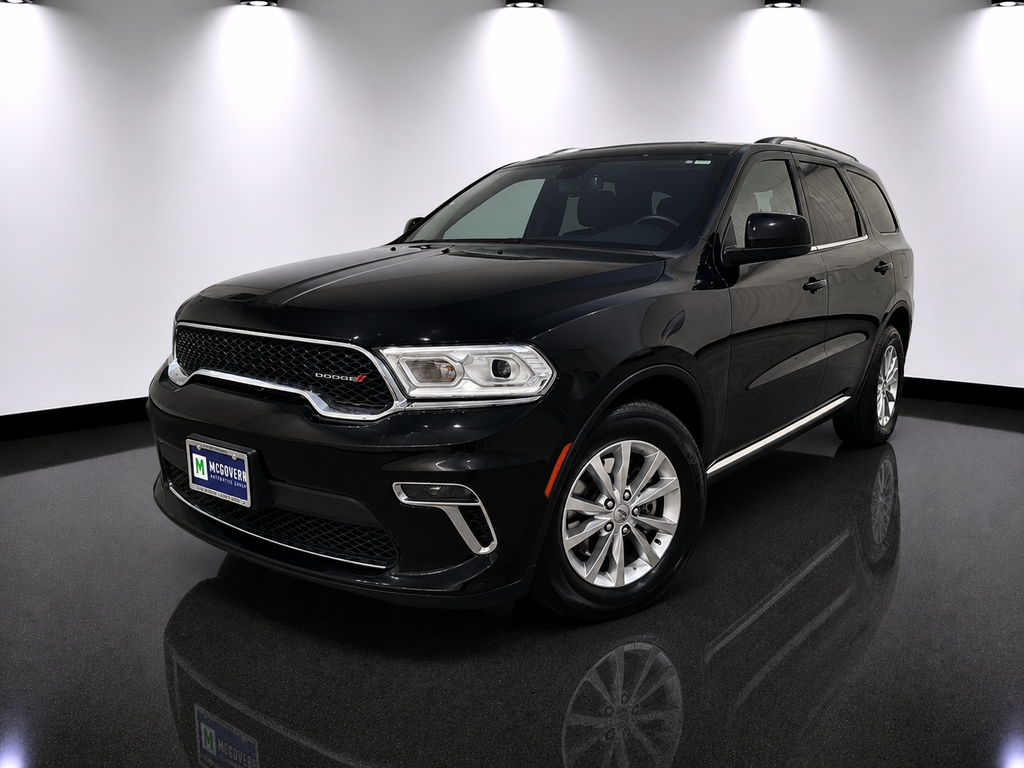DB Black Crystal Clearcoat 2021 Dodge Durango SUV / Crossover All-Wheel Drive 8-Speed Automatic