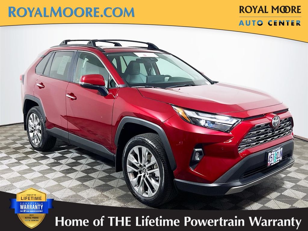 Red (Ruby Flare Pearl) 2025 Toyota RAV4 SUV / Crossover All-Wheel Drive 8-Speed Automatic