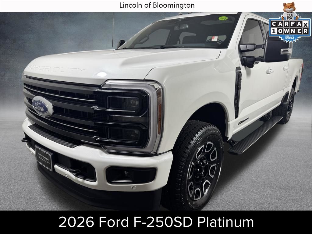 Star White Metallic TC 2026 Ford F-250 Super Duty Pickup Truck Four-Wheel Drive Automatic