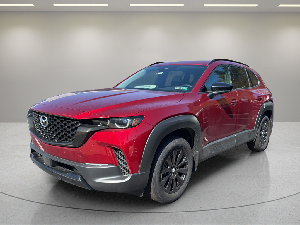 2026 Mazda CX-50 Hybrid Premium Red at Rochrich Mazda