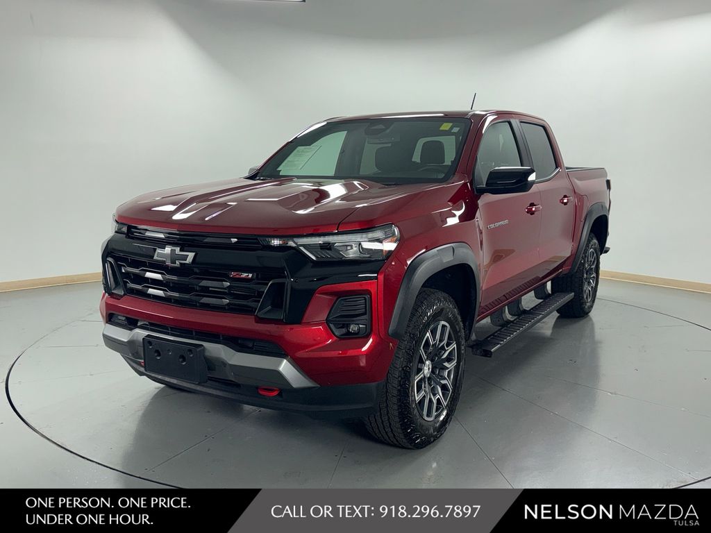 Radiant Red Tintcoat 2024 Chevrolet Colorado Pickup Truck Four-Wheel Drive 8-Speed Automatic