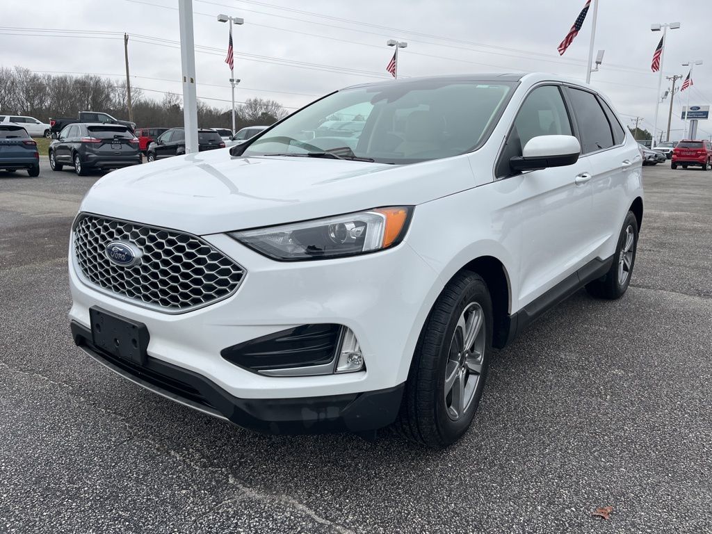 Oxford White 2024 Ford Edge SEL AWD SUV / Crossover All-Wheel Drive 8-Speed Automatic