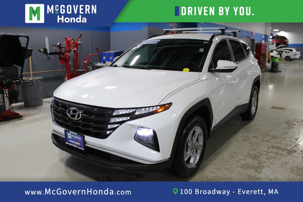 Quartz White 2022 Hyundai Tucson SEL AWD SUV / Crossover All-Wheel Drive 8-Speed Automatic