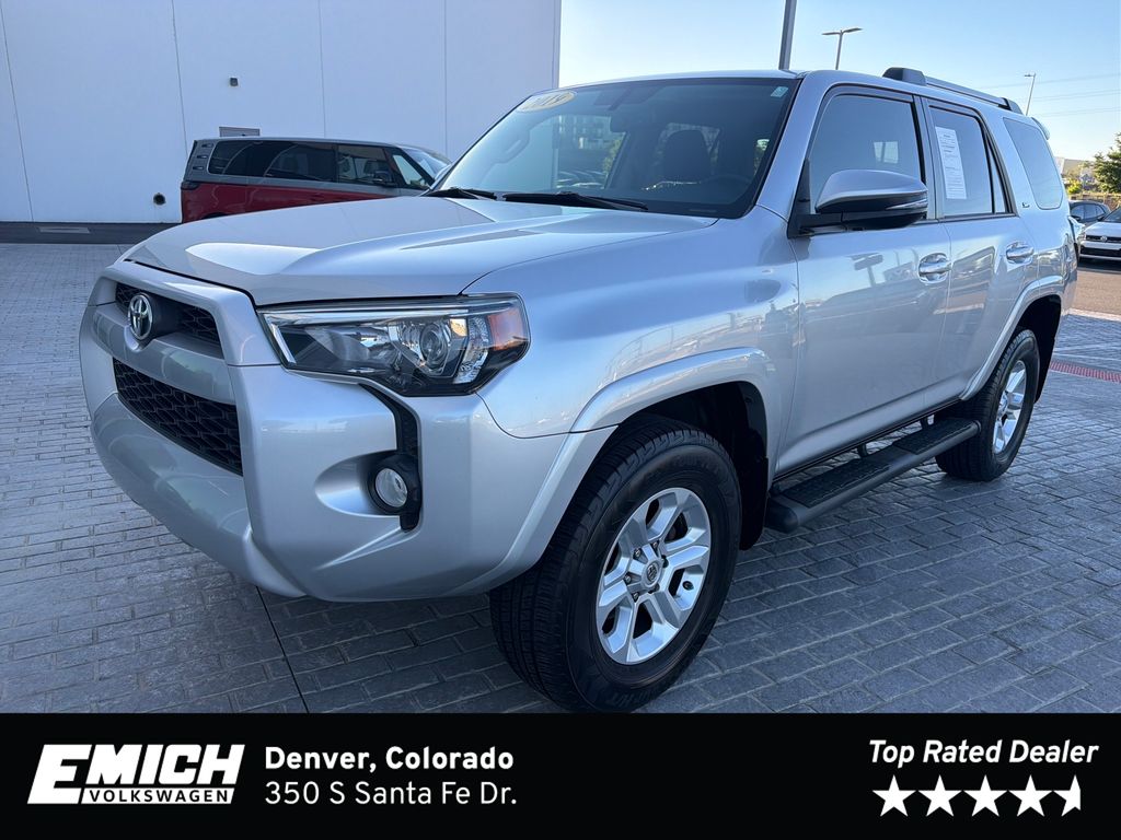 Classic Silver Metallic 2019 Toyota 4Runner SUV / Crossover Four-Wheel Drive 5-Speed Automatic Overdrive