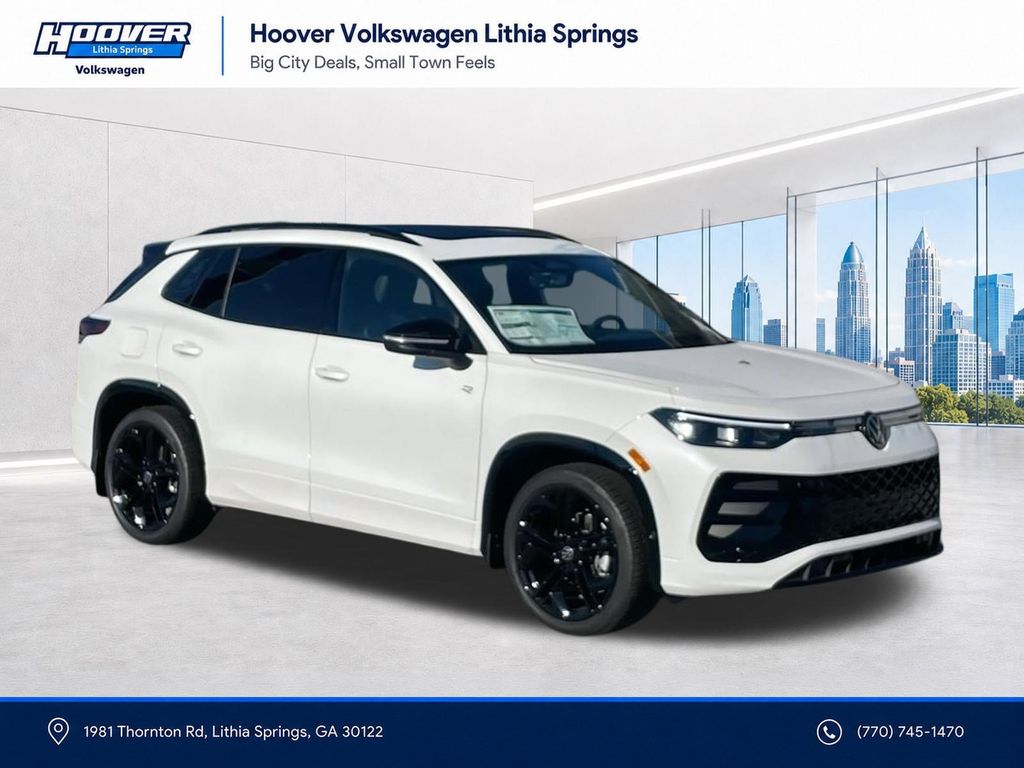 Opal White Pearl 2026 Volkswagen Tiguan SUV / Crossover Front-Wheel Drive 8-Speed Automatic