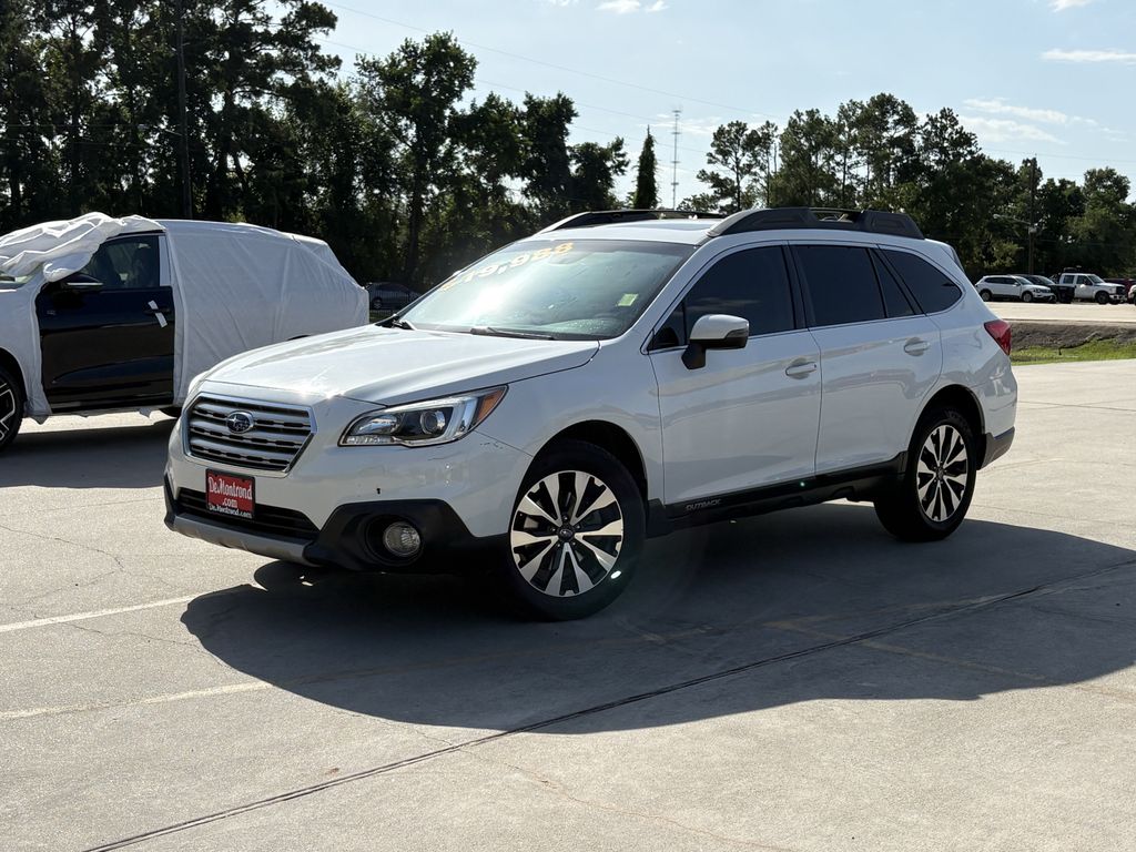 2016 Subaru Outback 2.5i White at Gullo Toyota