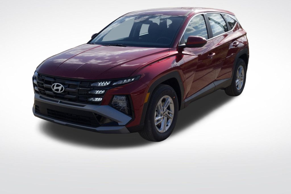 Ultimate Red 2026 Hyundai Tucson SUV / Crossover Front-Wheel Drive 8-Speed Automatic