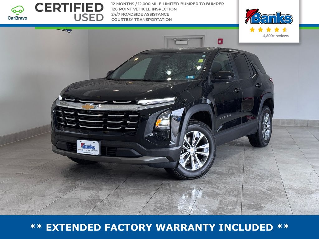 Mosaic Black Metallic 2025 Chevrolet Equinox LT AWD SUV / Crossover Four-Wheel Drive 8-Speed Automatic