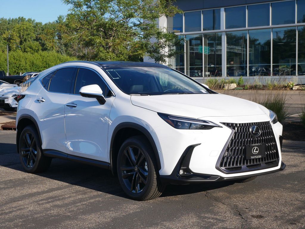 Ultra White 2026 Lexus NX Hybrid SUV / Crossover All-Wheel Drive Continuously Variable Transmission