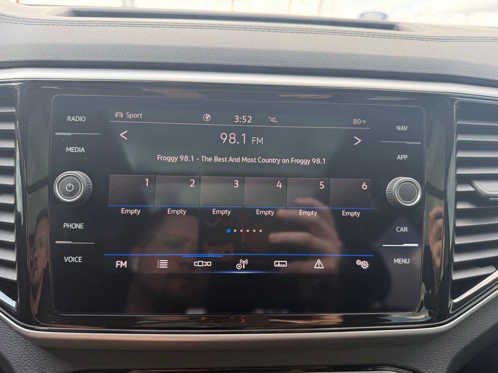 2023 Volkswagen Atlas 3.6L V6 SEL Premium R-Line Black at Klick Lewis Buick Chevrolet