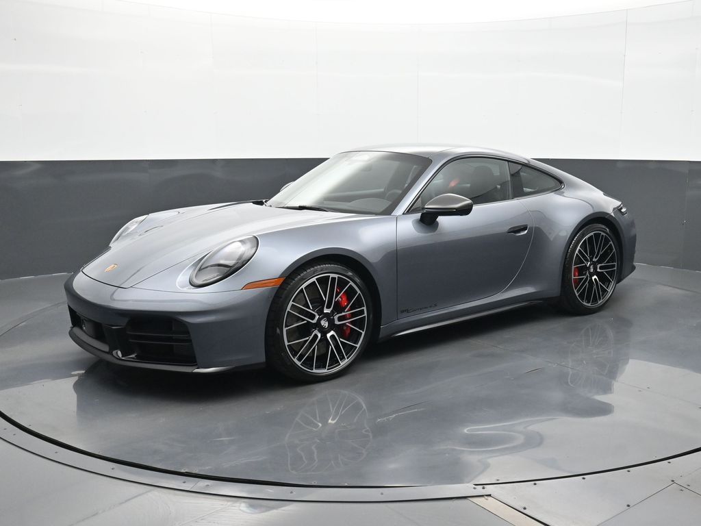 Gray (Vanadium Grey Metallic) 2026 Porsche 911 Coupe All-Wheel Drive 8-Speed Automatic