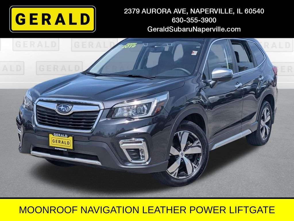 Dark Gray Metallic 2019 Subaru Forester SUV / Crossover All-Wheel Drive Continuously Variable Transmission
