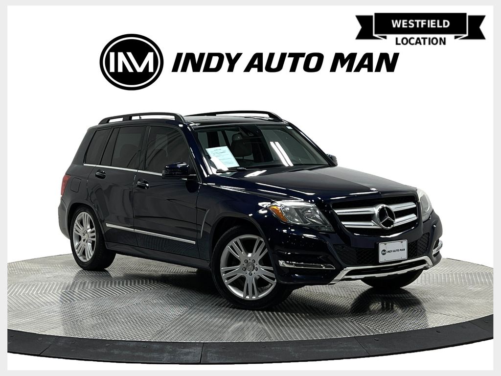 Lunar Blue Metallic 2015 Mercedes-Benz GLK SUV / Crossover All-Wheel Drive 7-Speed Automatic