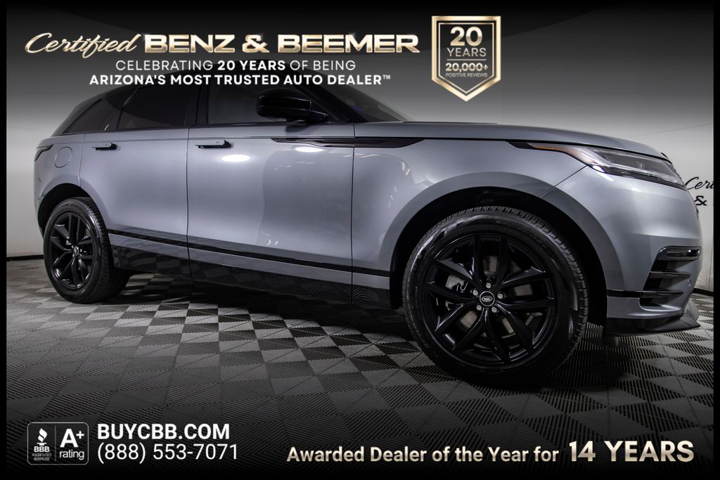 Gray 2024 Land Rover Range Rover Velar P250 Dynamic SE AWD SUV / Crossover All-Wheel Drive 8-Speed Automatic