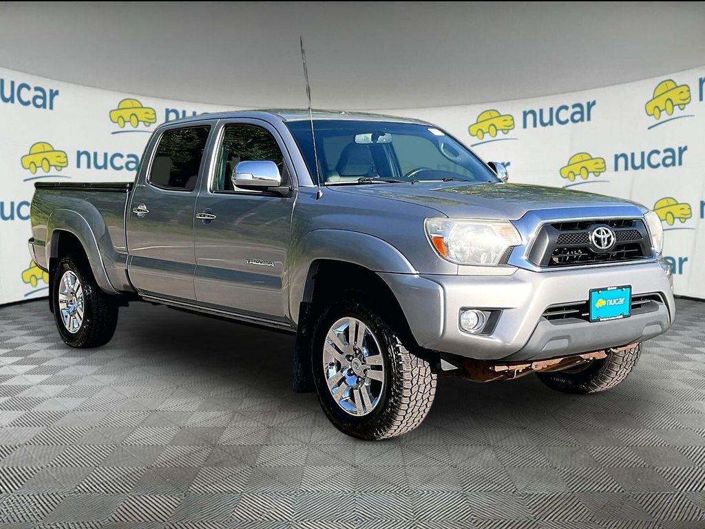 Silver Sky Metallic 2015 Toyota Tacoma Pickup Truck Four-Wheel Drive 5-Speed Automatic