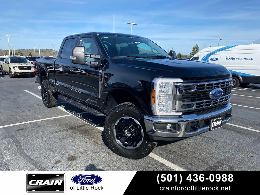 Black Metallic 2026 Ford F-250 Super Duty Pickup Truck Four-Wheel Drive Automatic