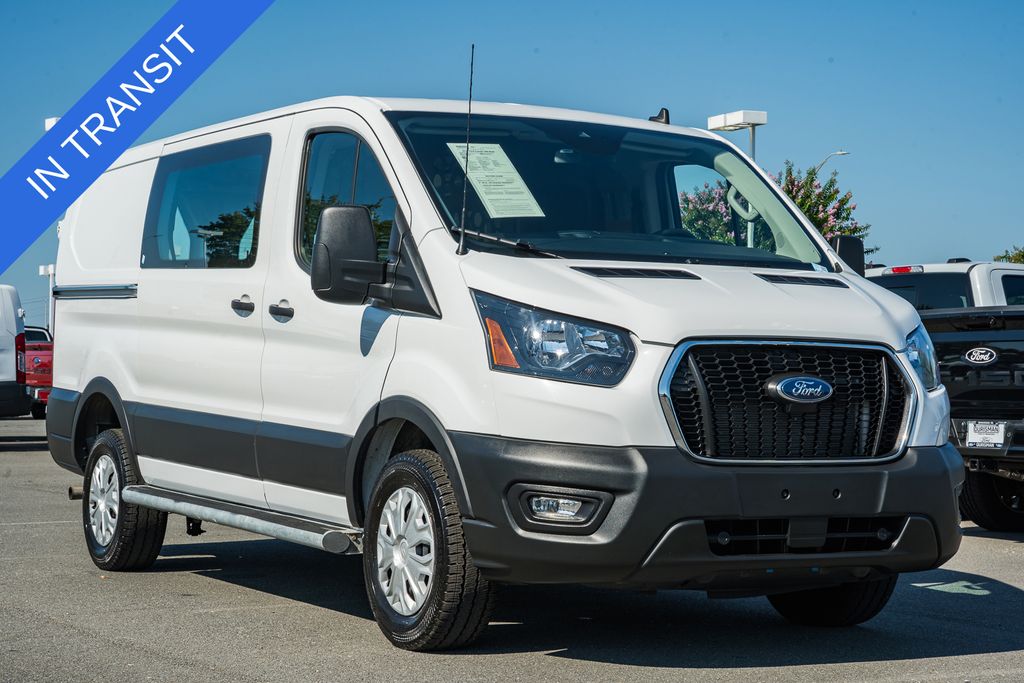 Oxford White 2025 Ford Transit Cargo Van Rear-Wheel Drive