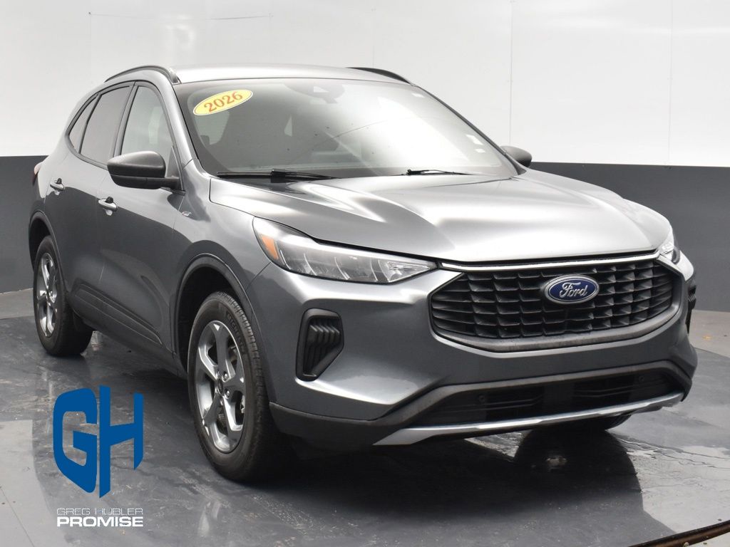Gray Metallic 2026 Ford Escape SUV / Crossover All-Wheel Drive 8-Speed Automatic