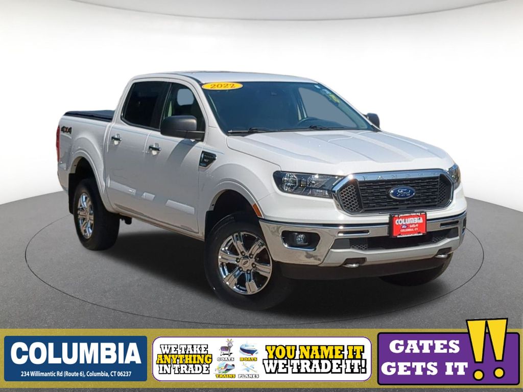 Oxford White 2022 Ford Ranger Pickup Truck Four-Wheel Drive Automatic