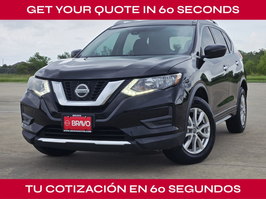 2020 Nissan Rogue S Black at Emmons Autoplex