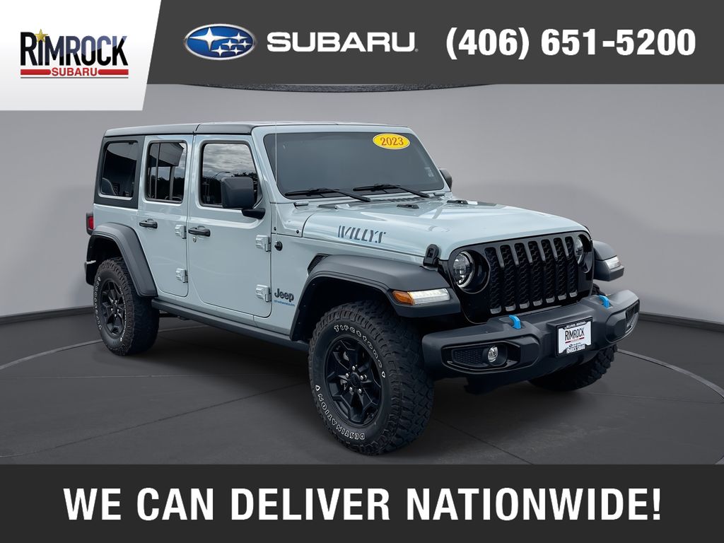  2023 Jeep Wrangler 4xe Willys 4WD   