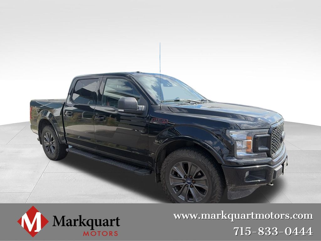 Shadow Black 2018 Ford F-150 Pickup Truck Four-Wheel Drive Automatic