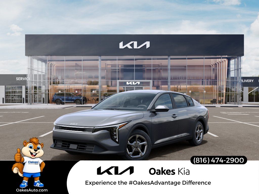 Steel Gray 2026 Kia K4 Sedan Front-Wheel Drive Continuously Variable Transmission
