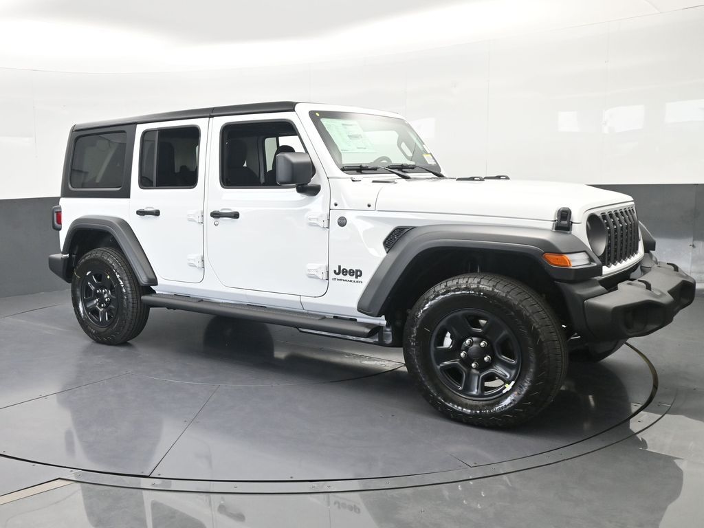 New 2026 Bright White Clearcoat Jeep Sport image 8