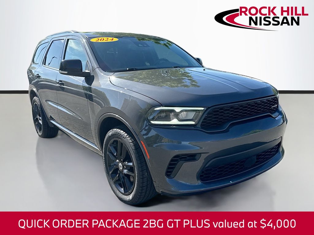 Vapor Gray 2024 Dodge Durango GT Plus AWD SUV / Crossover All-Wheel Drive 8-Speed Automatic