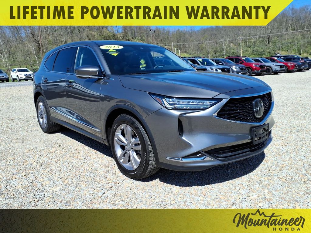 Gray 2023 Acura MDX SH-AWD SUV / Crossover All-Wheel Drive Automatic