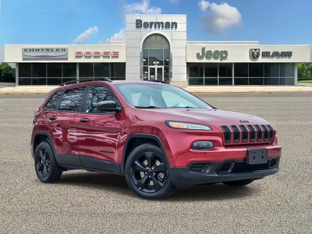 Deep Cherry Red Crystal Pearlcoat 2016 Jeep Cherokee Sport Altitude FWD SUV / Crossover Front-Wheel Drive 9-Speed Automatic