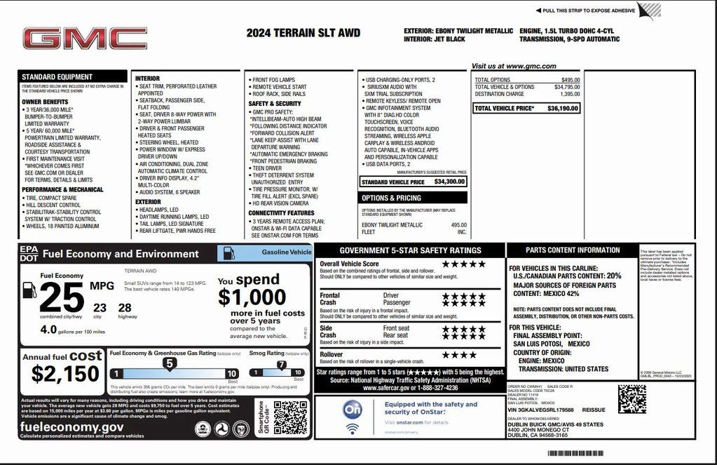 2024 GMC Terrain SLT photo