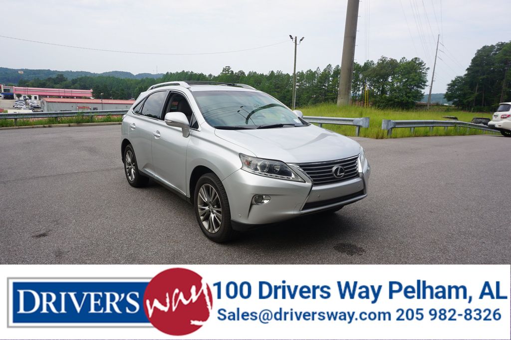 Silver Lining Metallic 2013 Lexus RX SUV / Crossover Front-Wheel Drive Automatic