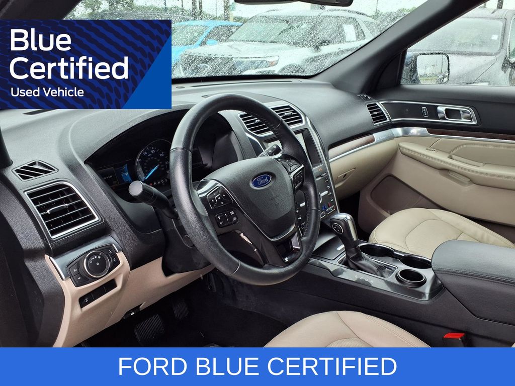 2019 Ford Explorer Limited Blue at Baytown Hyundai