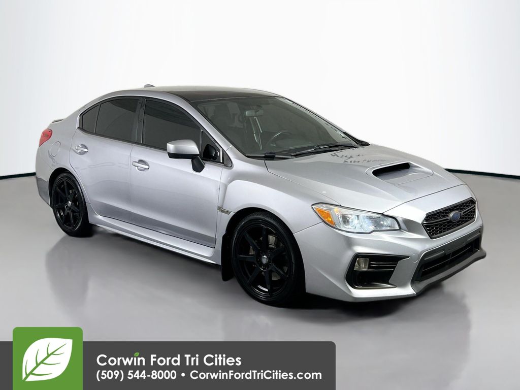 Ice Silver Metallic 2019 Subaru WRX Sedan All-Wheel Drive 6-Speed Manual