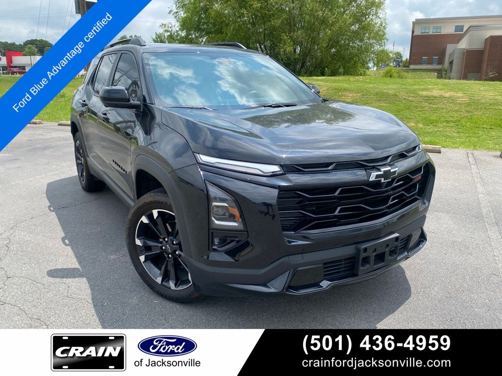 Mosaic Black Metallic 2025 Chevrolet Equinox SUV / Crossover Front-Wheel Drive Continuously Variable Transmission