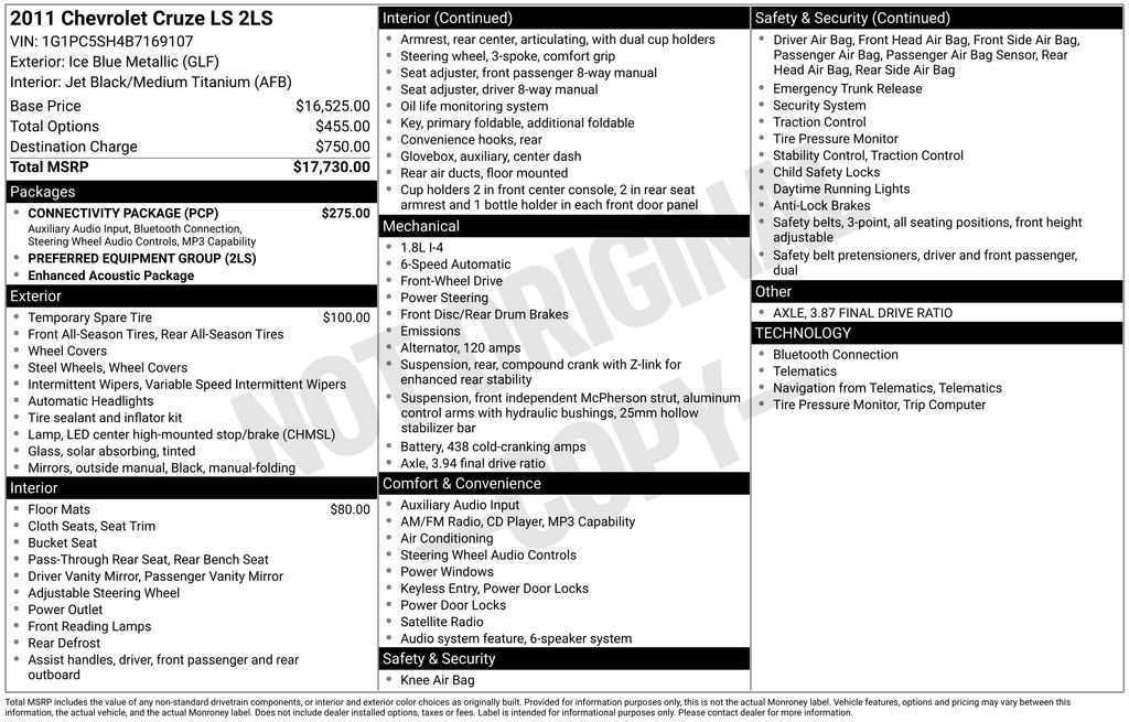 Thumbnail: 2011 Chevrolet Cruze - 29