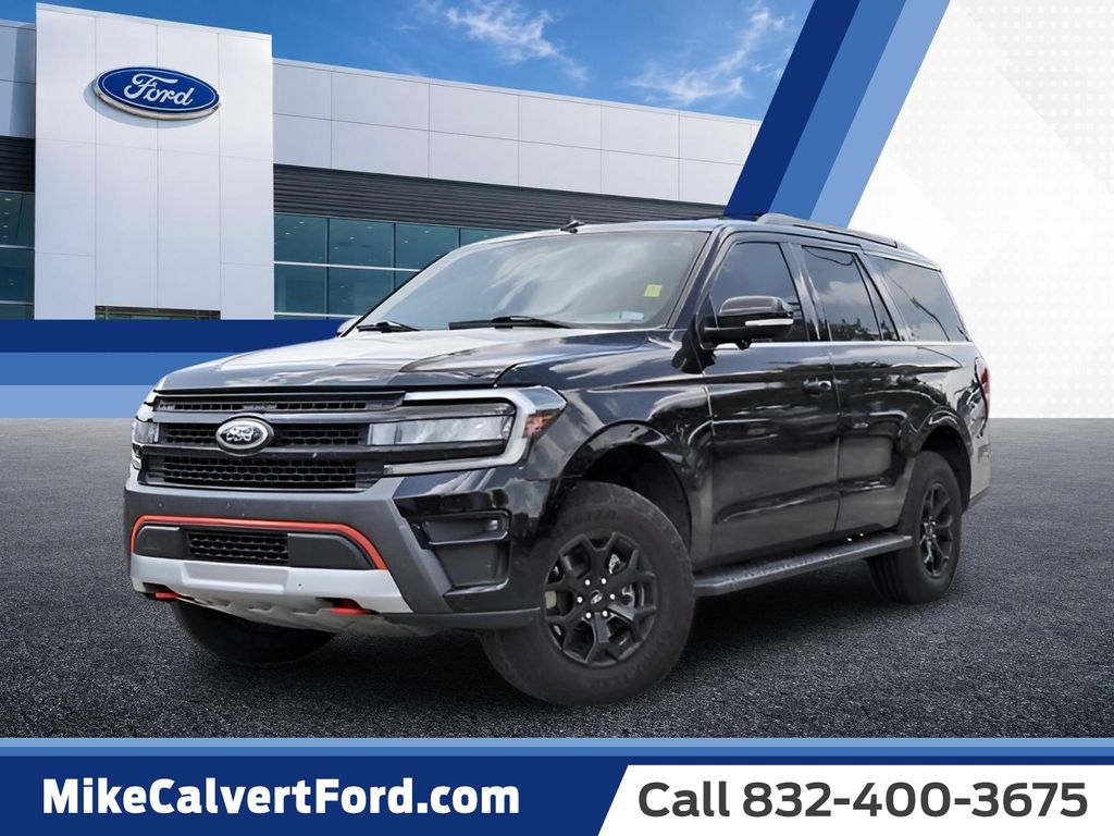 Agate Black Metallic 2023 Ford Expedition SUV / Crossover Four-Wheel Drive Automatic