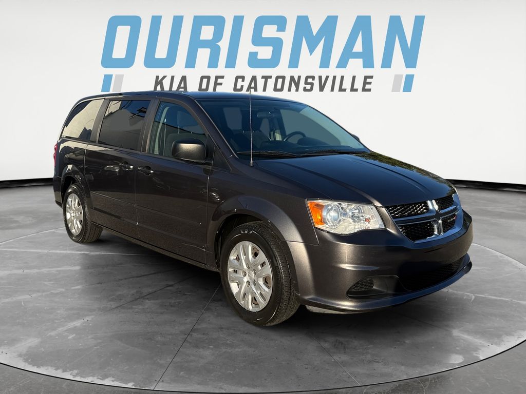 Crystal Metallic 2016 Dodge Grand Caravan Minivan Front-Wheel Drive 6-Speed Automatic