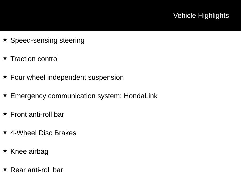 Used 2026 Honda Passport SUV
