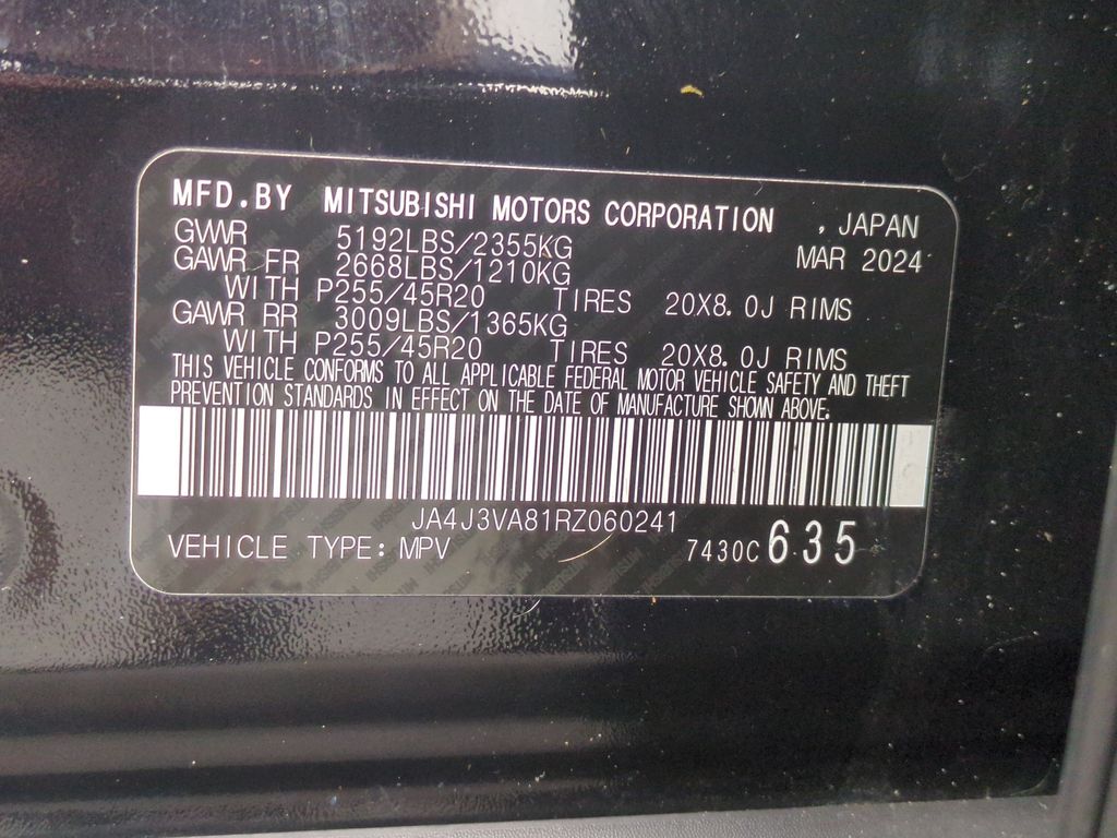 2024 Mitsubishi Outlander SE 2.5 2WD
