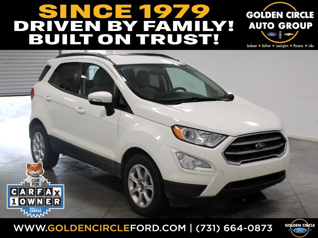 Diamond White 2019 Ford EcoSport SUV / Crossover Front-Wheel Drive 6-Speed Automatic