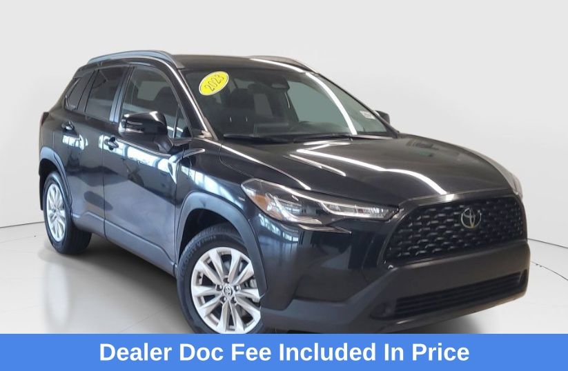 Jet Black 2023 Toyota Corolla Cross SUV / Crossover Front-Wheel Drive Continuously Variable Transmission