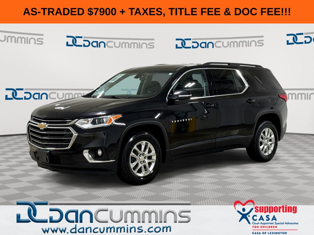Mosaic Black Metallic 2019 Chevrolet Traverse SUV / Crossover Front-Wheel Drive 9-Speed Automatic