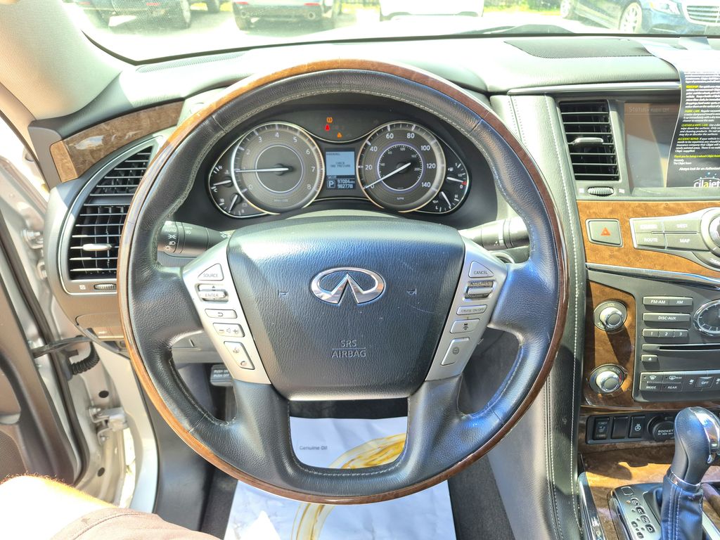 2016 INFINITI QX80 Base Silver at Texan Dodge Chrysler Jeep Ram