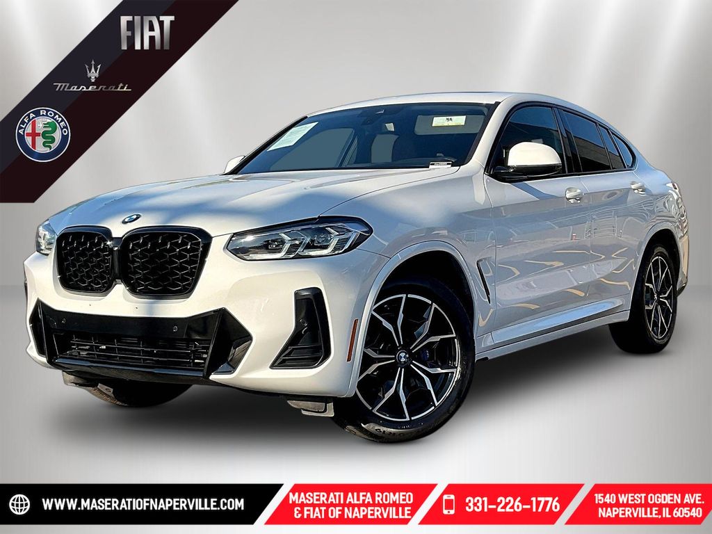 Alpine White 2024 BMW X4 SUV / Crossover All-Wheel Drive 8-Speed Automatic