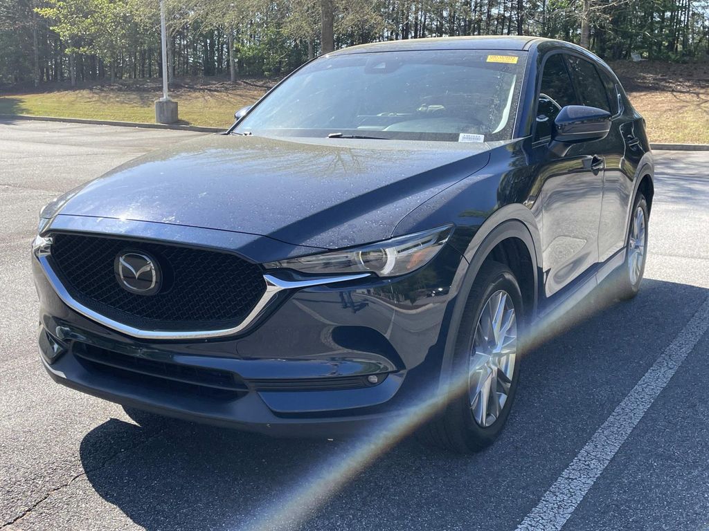 Crystal Blue 2021 Mazda CX-5 Grand Touring FWD SUV / Crossover Front-Wheel Drive 6-Speed Automatic