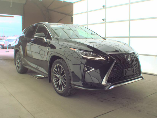 Black 2019 Lexus RX Hybrid 450h F Sport AWD SUV / Crossover All-Wheel Drive Continuously Variable Transmission